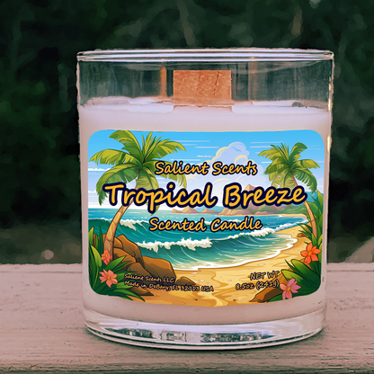 Tropical Breeze - Odor Eliminating Coconut Wax Candle