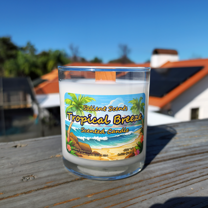 Tropical Breeze - Odor Eliminating Coconut Wax Candle