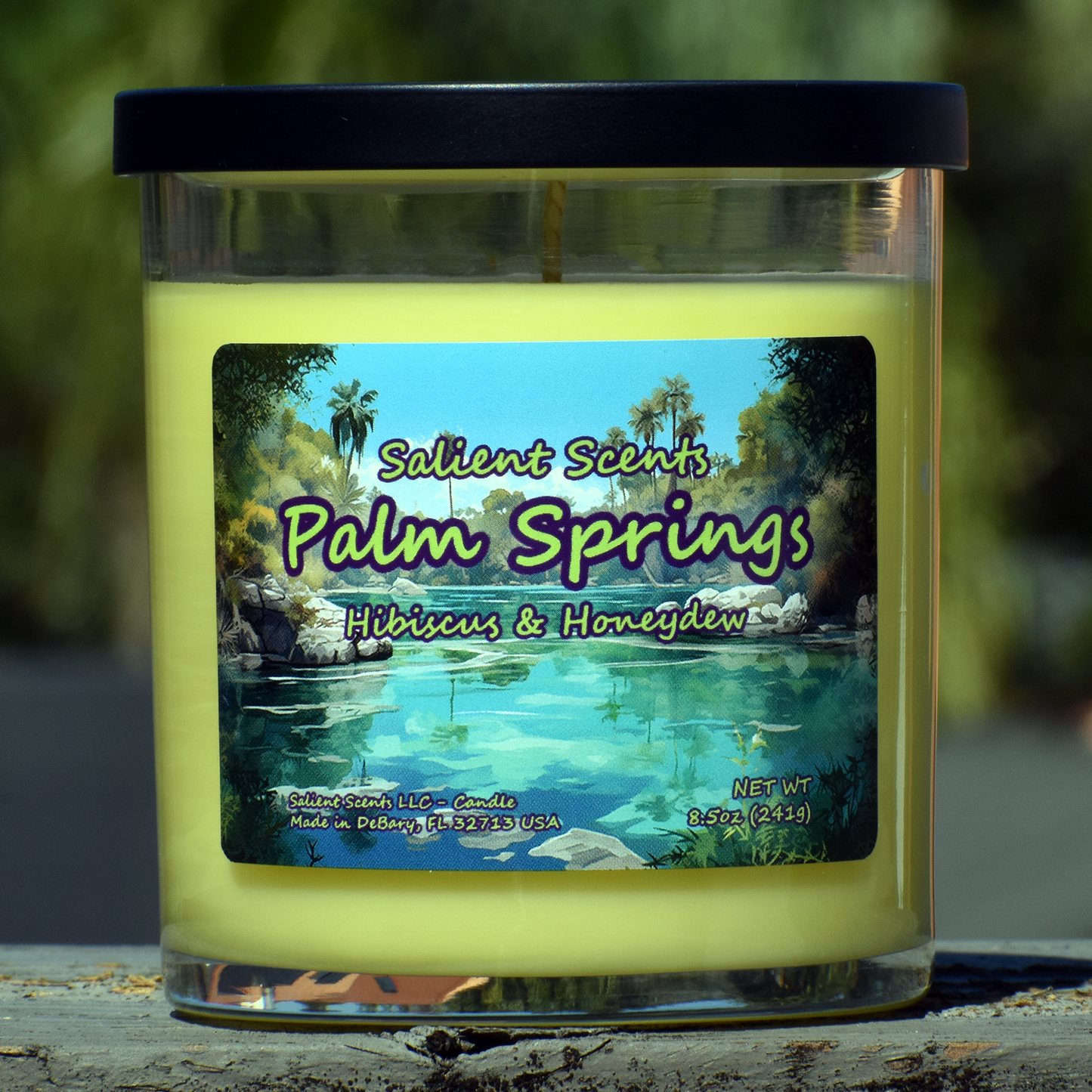 Palm Springs - Luxe Coconut Wax Odor Eliminating Candle