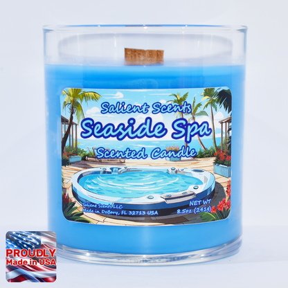 Seaside Spa - Luxury Coconut Wax Odor Eliminating Candle