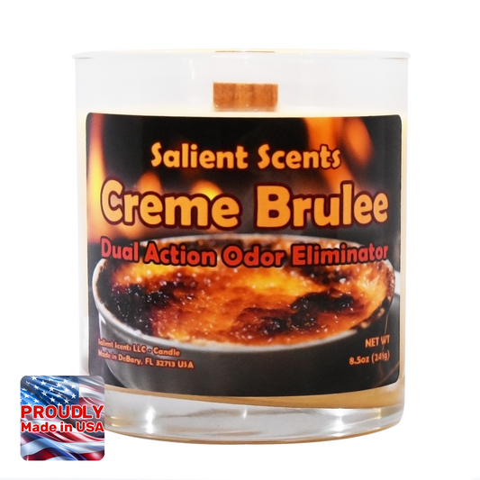 Creme Brulee - Luxe Coconut Wax Odor Eliminating Candle