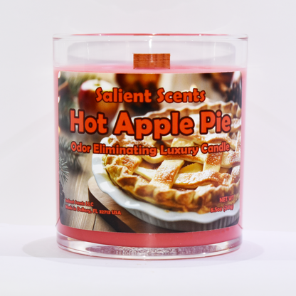 Hot Apple Pie - Luxury Coconut Wax Odor Eliminating Candle