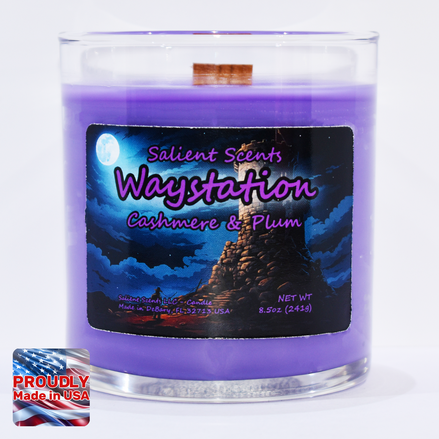 Waystation - Luxury Coconut Wax Odor Eliminating Candle