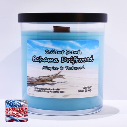 Bahama Driftwood - Luxury Coconut Wax Odor Eliminating Candle