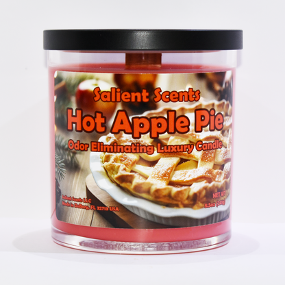 Hot Apple Pie - Luxury Coconut Wax Odor Eliminating Candle