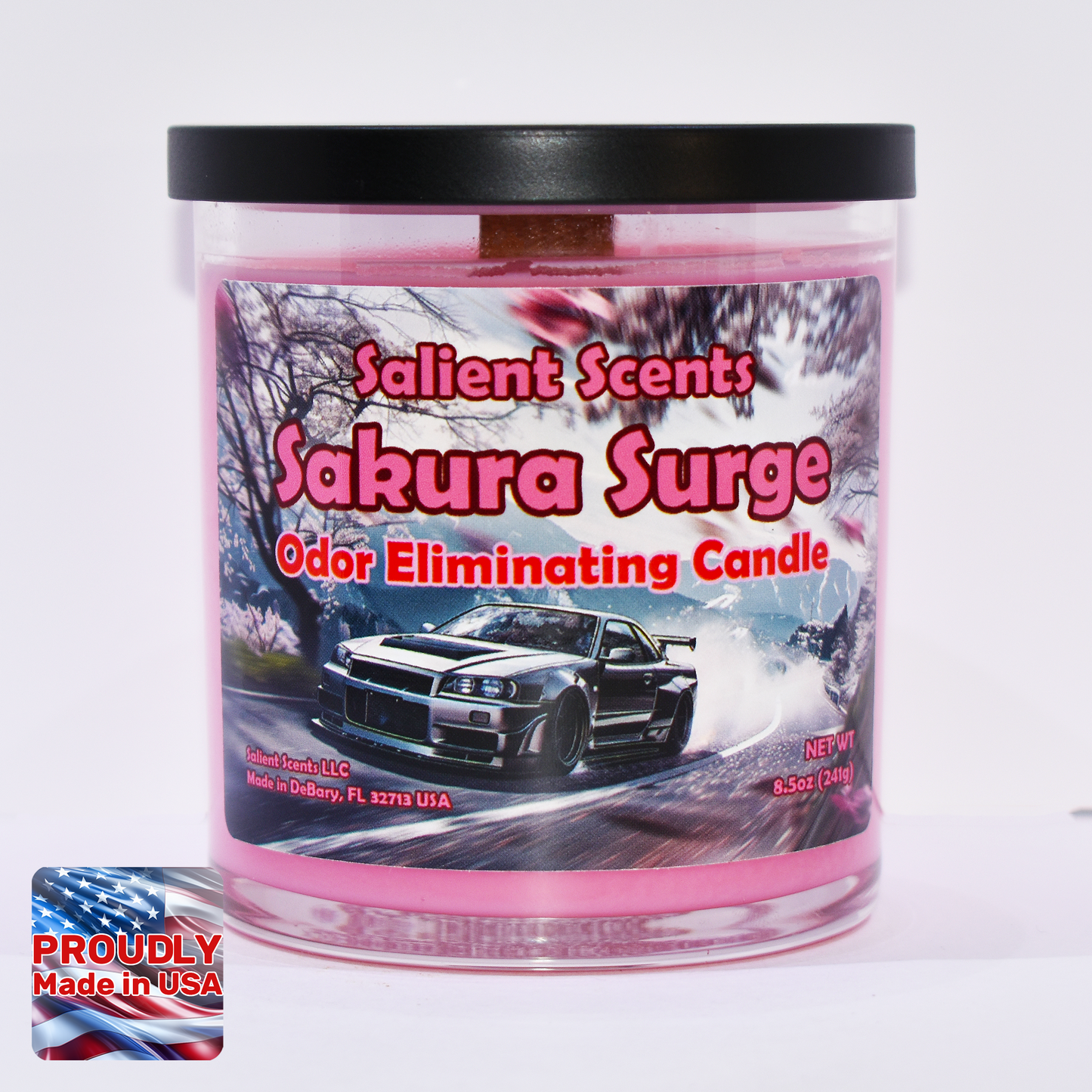 Sakura Surge - Luxury Coconut Wax Odor Eliminating Candle