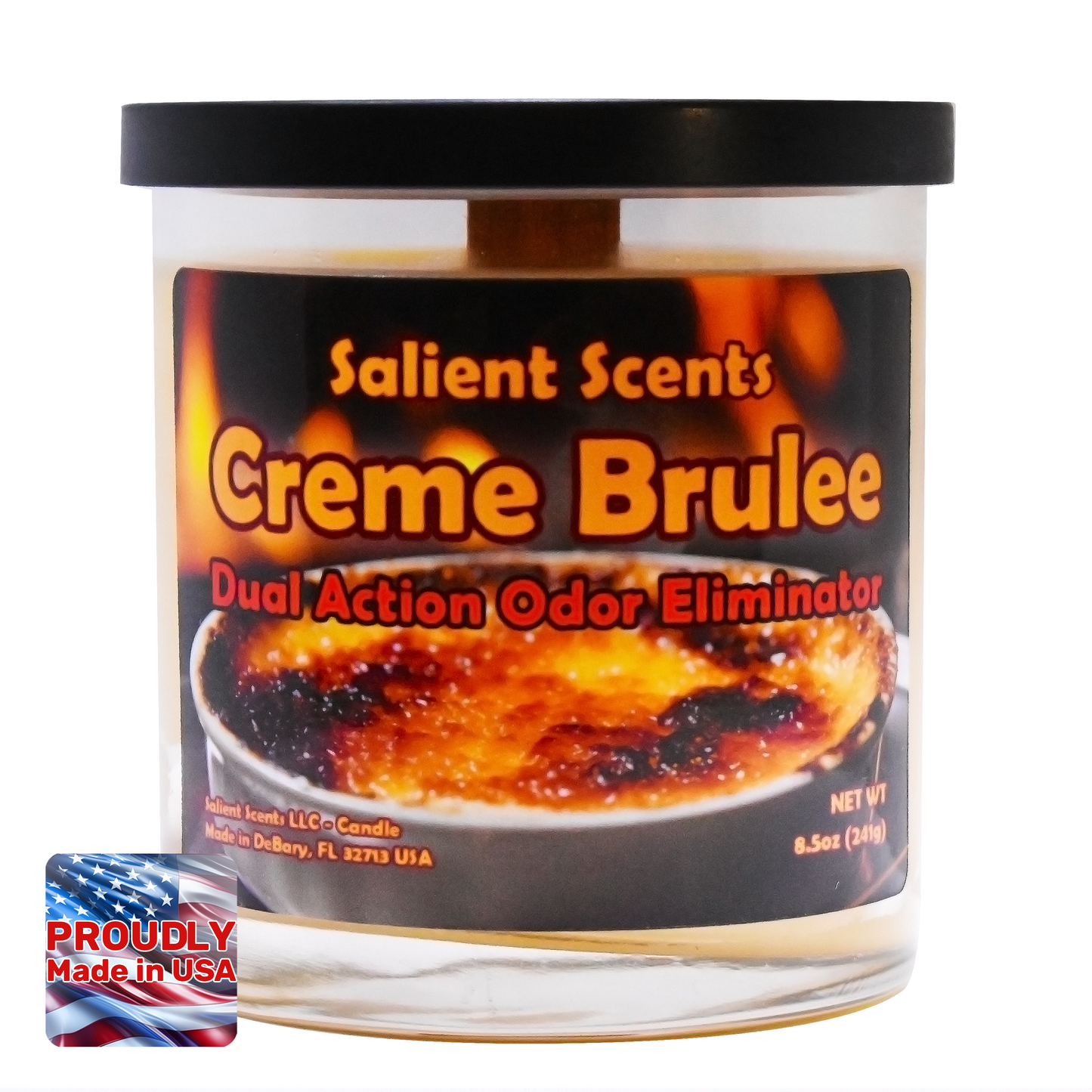 Creme Brulee - Luxe Coconut Wax Odor Eliminating Candle