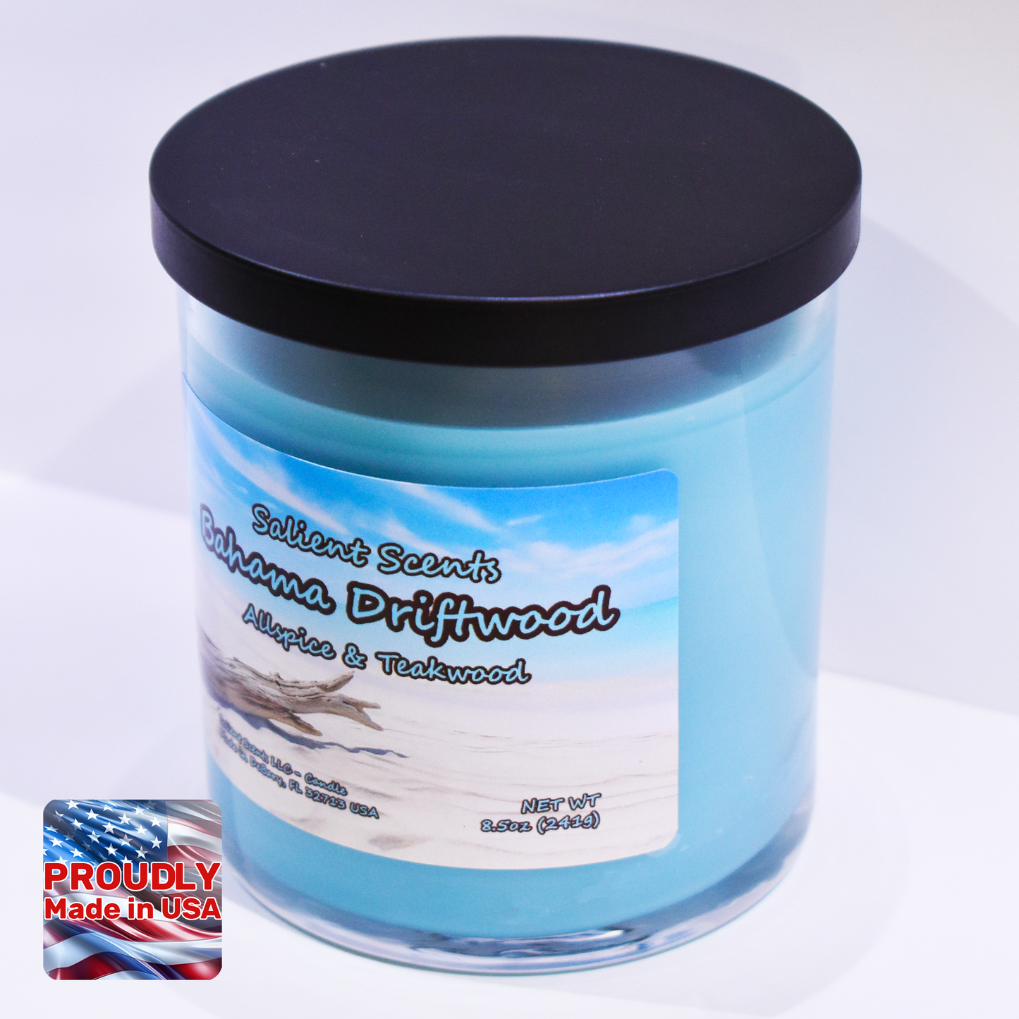 Bahama Driftwood - Luxury Coconut Wax Odor Eliminating Candle