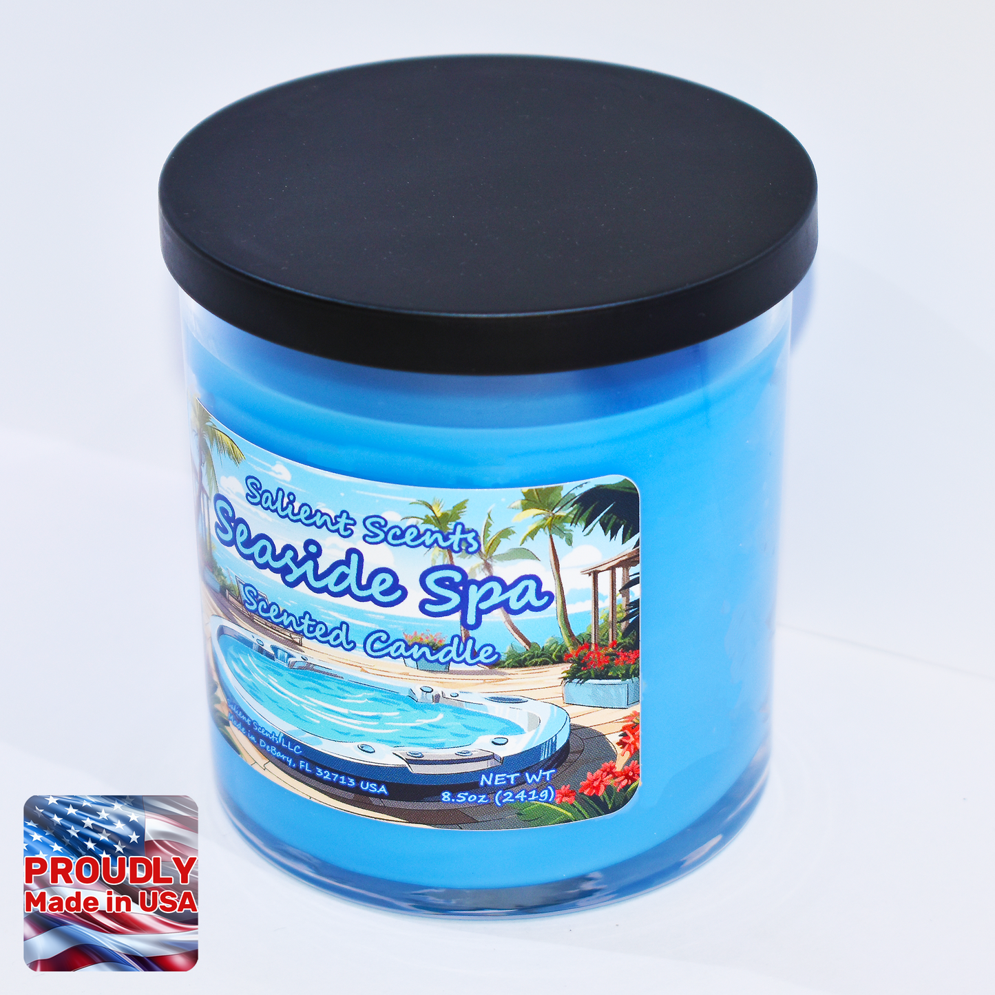 Seaside Spa - Luxury Coconut Wax Odor Eliminating Candle