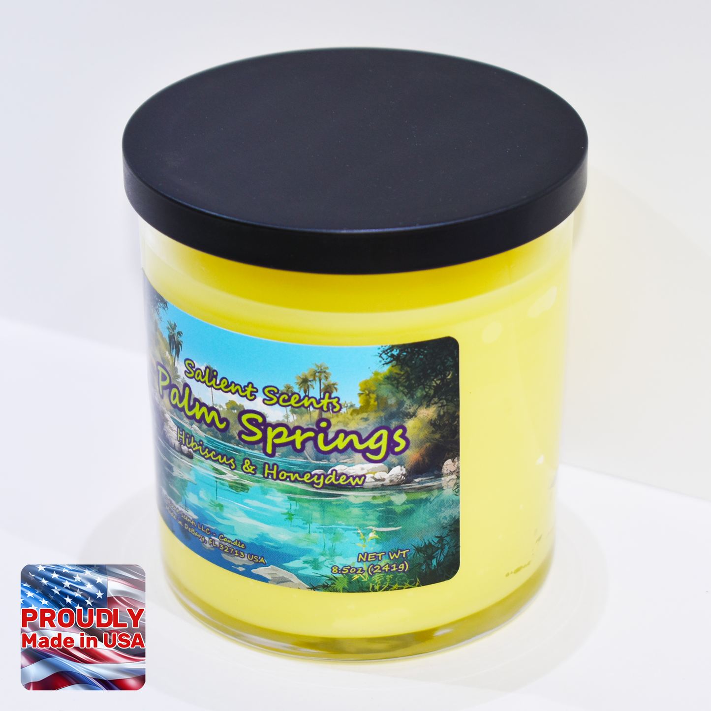 Palm Springs - Luxury Coconut Wax Odor Eliminating Candle