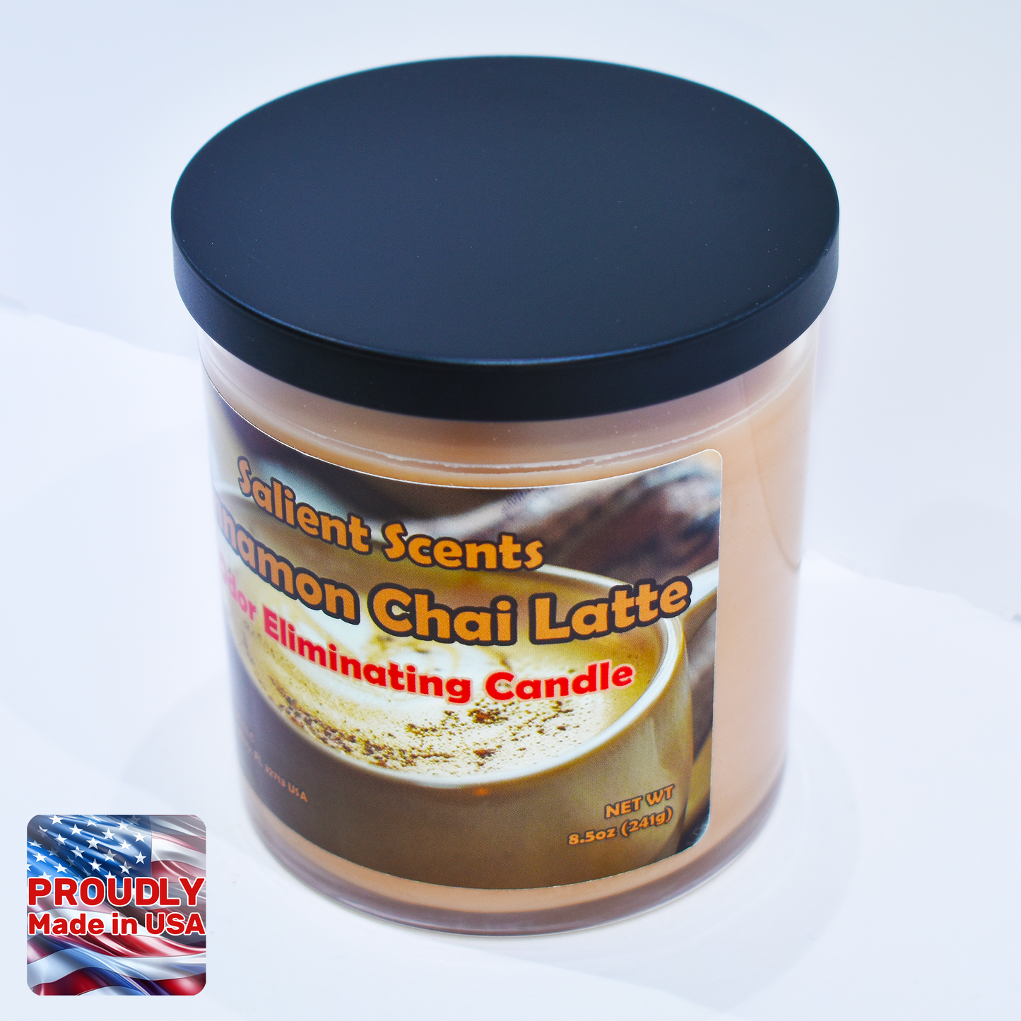 Cinnamon Chai Latte - Luxury Coconut Wax Odor Eliminating Candle