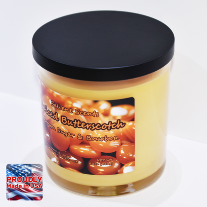 Spiced Butterscotch - Luxury Coconut Wax Odor Eliminating Candle