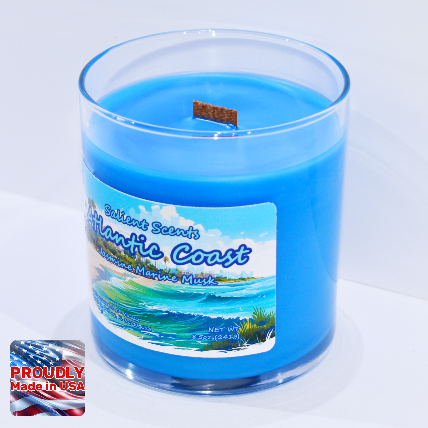 Atlantic Coast - Luxury Coconut Wax Odor Eliminating Candle