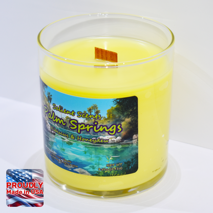 Palm Springs - Luxury Coconut Wax Odor Eliminating Candle