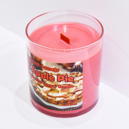 Hot Apple Pie - Luxury Coconut Wax Odor Eliminating Candle