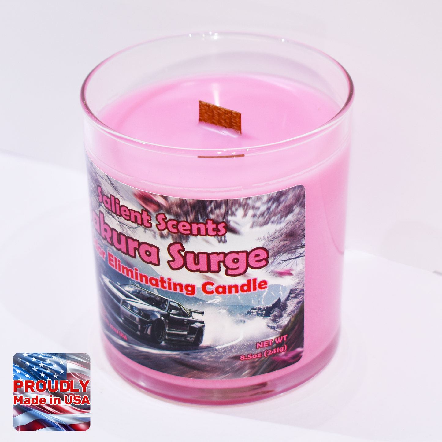 Sakura Surge - Luxury Coconut Wax Odor Eliminating Candle