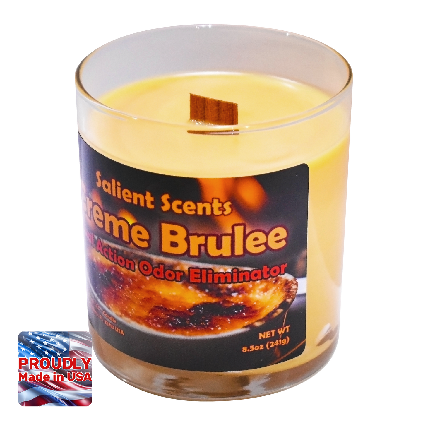 Creme Brulee - Luxe Coconut Wax Odor Eliminating Candle